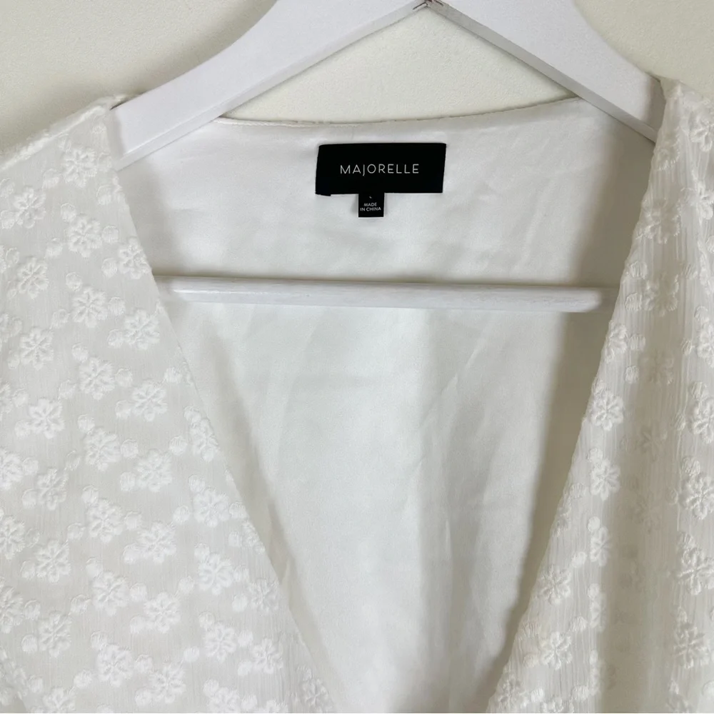 Majorelle White Eyelet Romper - Picture 3 of 10